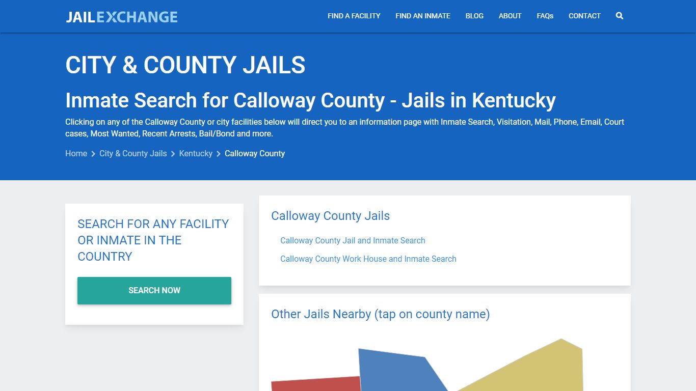 Inmate Search for Calloway County | Jails in Kentucky - Jail Exchange